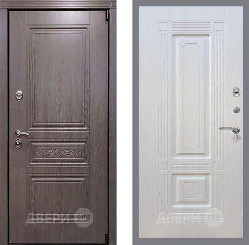 Входная металлическая Дверь Рекс (REX) Пренмиум-S FL-2 Лиственница беж в Лосино-Петровский