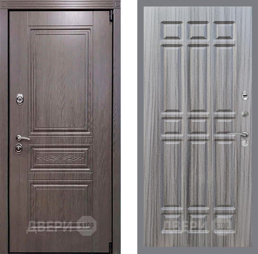 Входная металлическая Дверь Рекс (REX) Пренмиум-S FL-33 Сандал грей в Лосино-Петровский