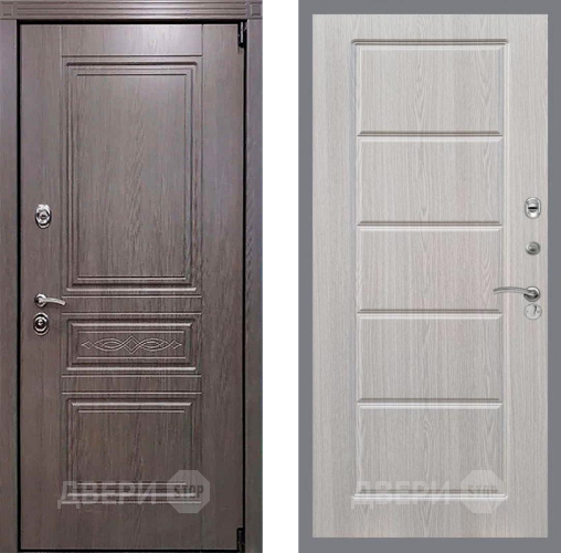 Входная металлическая Дверь Рекс (REX) Пренмиум-S FL-39 Беленый дуб в Лосино-Петровский