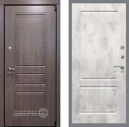 Входная металлическая Дверь Рекс (REX) Пренмиум-S FL-117 Бетон светлый в Лосино-Петровский