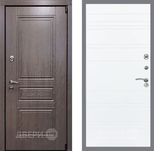 Входная металлическая Дверь Рекс (REX) Пренмиум-S Line Силк Сноу в Лосино-Петровский