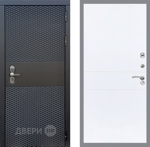 Входная металлическая Дверь Стоп БЛЭК CISA ФЛ-290 Силк Сноу в Лосино-Петровский