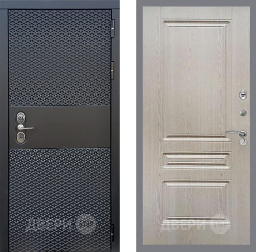 Входная металлическая Дверь Стоп БЛЭК CISA ФЛ-243 Беленый дуб в Лосино-Петровский