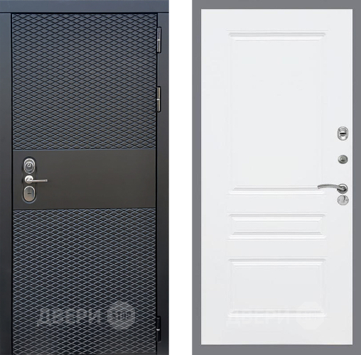 Входная металлическая Дверь Стоп БЛЭК CISA ФЛ-243 Силк Сноу в Лосино-Петровский