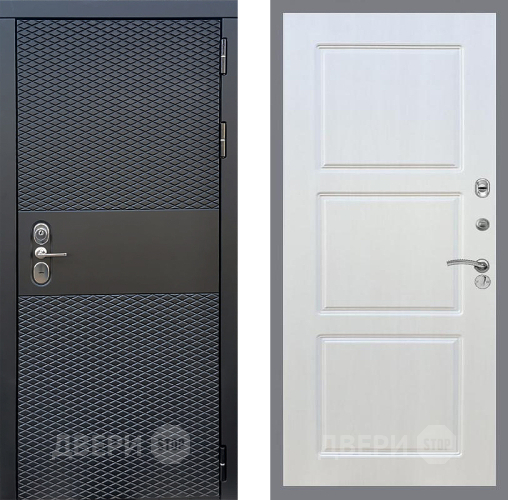 Входная металлическая Дверь Стоп БЛЭК CISA ФЛ-3 Лиственница беж в Лосино-Петровский