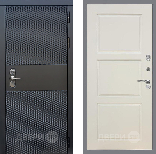 Входная металлическая Дверь Стоп БЛЭК CISA ФЛ-3 Шампань в Лосино-Петровский