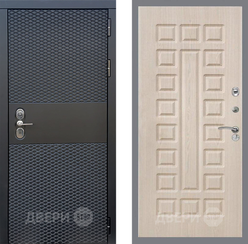 Входная металлическая Дверь Стоп БЛЭК CISA ФЛ-183 Беленый дуб в Лосино-Петровский