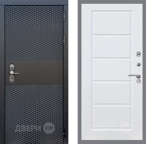 Входная металлическая Дверь Стоп БЛЭК CISA ФЛ-39 Силк Сноу в Лосино-Петровский