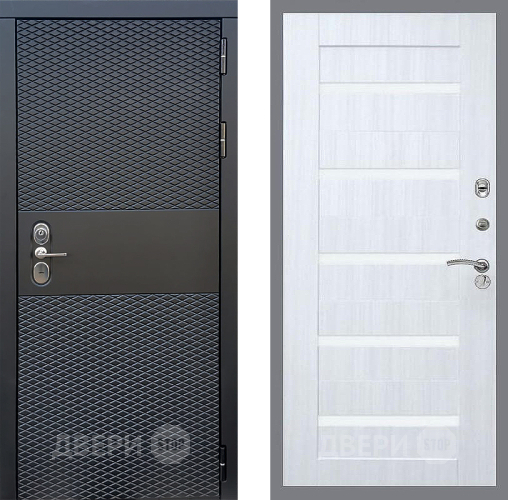 Входная металлическая Дверь Стоп БЛЭК CISA СБ-14 Сандал белый в Лосино-Петровский