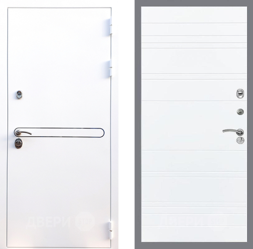 Входная металлическая Дверь Стоп Лайн Вайт Лайн Силк Сноу в Лосино-Петровский