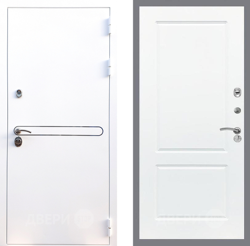 Входная металлическая Дверь Стоп Лайн Вайт ФЛ-117 Силк Сноу в Лосино-Петровский