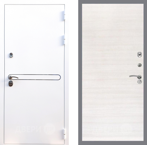 Дверь Стоп Лайн Вайт Гладкая Акация светлая в Лосино-Петровский