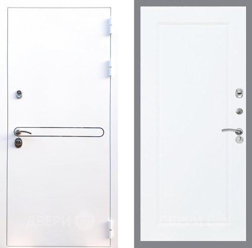 Входная металлическая Дверь Стоп Лайн Вайт ФЛ-119 Силк Сноу в Лосино-Петровский