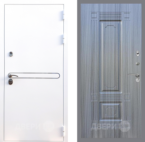 Входная металлическая Дверь Стоп Лайн Вайт ФЛ-2 Сандал грей в Лосино-Петровский