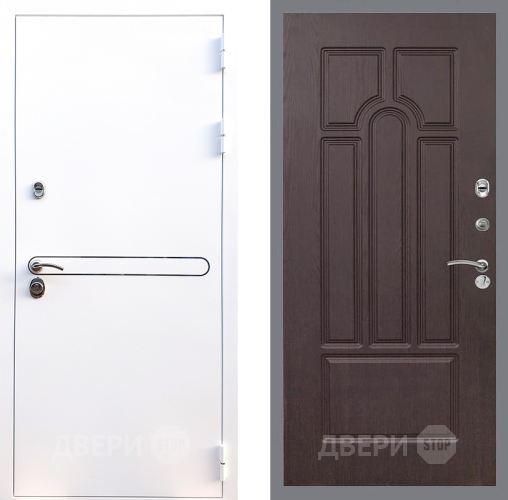 Входная металлическая Дверь Стоп Лайн Вайт ФЛ-58 Венге в Лосино-Петровский