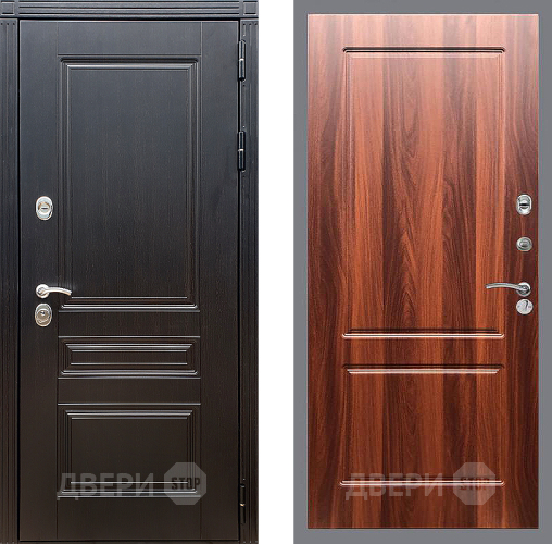 Входная металлическая Дверь Стоп МЕГАПОЛИС ФЛ-117 Итальянский орех в Лосино-Петровский