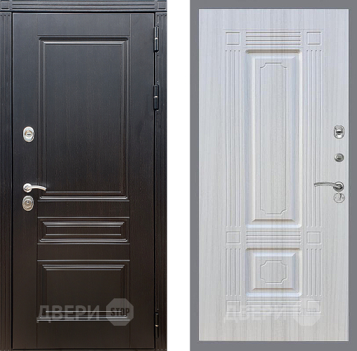 Входная металлическая Дверь Стоп МЕГАПОЛИС ФЛ-2 Сандал белый в Лосино-Петровский