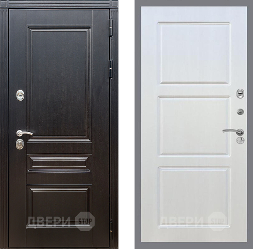 Входная металлическая Дверь Стоп МЕГАПОЛИС ФЛ-3 Лиственница беж в Лосино-Петровский