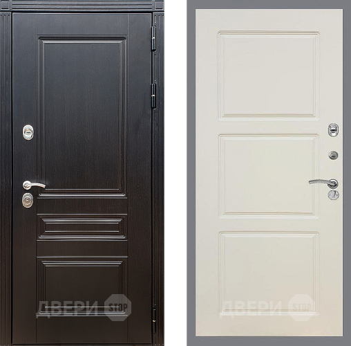 Входная металлическая Дверь Стоп МЕГАПОЛИС ФЛ-3 Шампань в Лосино-Петровский