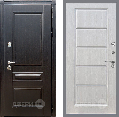 Входная металлическая Дверь Стоп МЕГАПОЛИС ФЛ-39 Лиственница беж в Лосино-Петровский