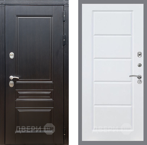 Входная металлическая Дверь Стоп МЕГАПОЛИС ФЛ-39 Силк Сноу в Лосино-Петровский