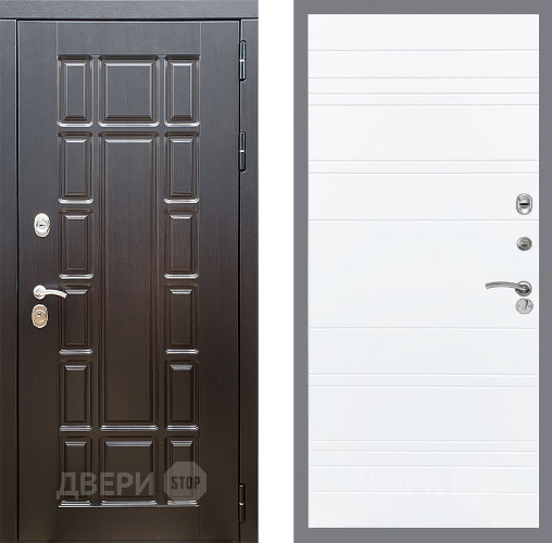 Входная металлическая Дверь Стоп НЬЮ ЙОРК Лайн Силк Сноу в Лосино-Петровский