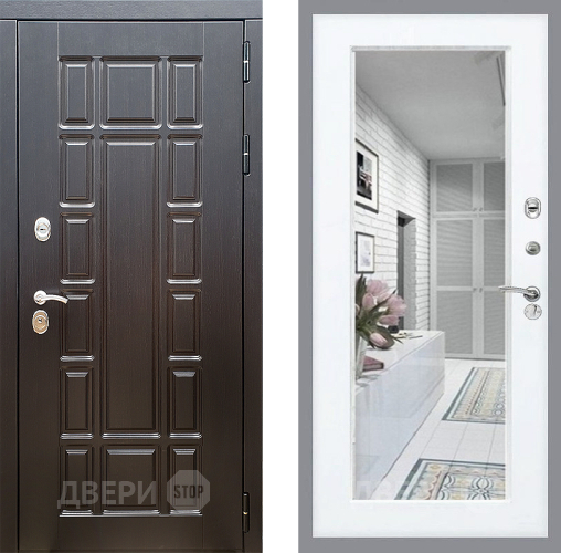 Дверь Стоп НЬЮ ЙОРК Зеркало Силк Сноу в Лосино-Петровский