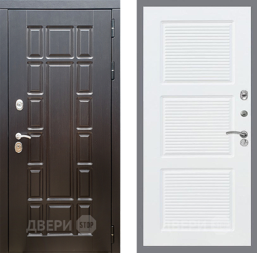 Входная металлическая Дверь Стоп НЬЮ ЙОРК ФЛ-1 Силк Сноу в Лосино-Петровский