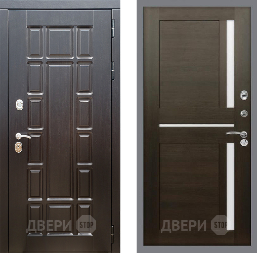 Входная металлическая Дверь Стоп НЬЮ ЙОРК СБ-18 Венге в Лосино-Петровский