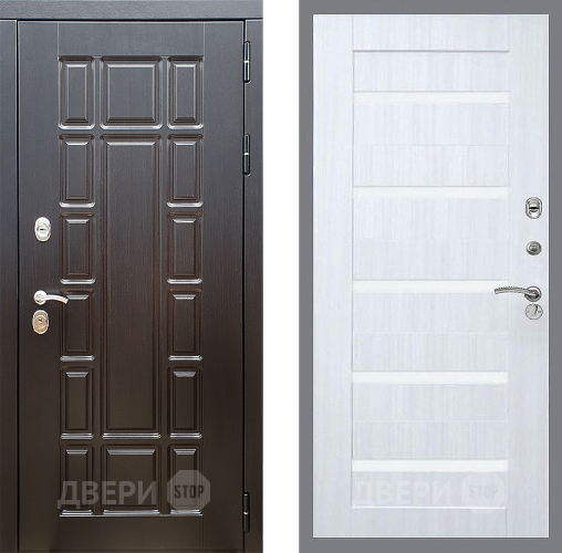 Входная металлическая Дверь Стоп НЬЮ ЙОРК СБ-14 Сандал белый в Лосино-Петровский