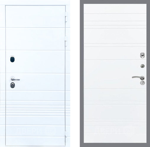 Входная металлическая Дверь Стоп ТРЕНДО Лайн Силк Сноу в Лосино-Петровский