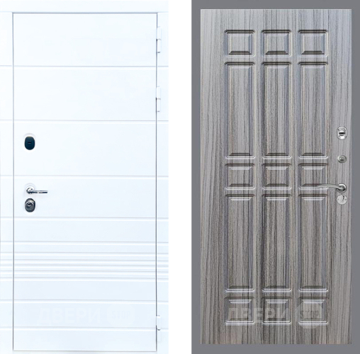 Входная металлическая Дверь Стоп ТРЕНДО ФЛ-33 Сандал грей в Лосино-Петровский