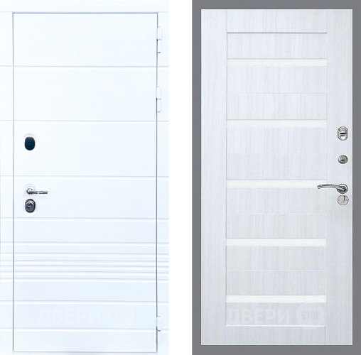 Дверь Стоп ТРЕНДО СБ-14 Сандал белый в Лосино-Петровский