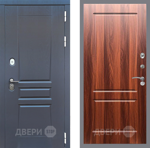 Входная металлическая Дверь Стоп ПЛАТИНУМ ФЛ-117 Итальянский орех в Лосино-Петровский