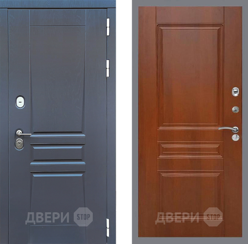Входная металлическая Дверь Стоп ПЛАТИНУМ ФЛ-243 Итальянский орех в Лосино-Петровский
