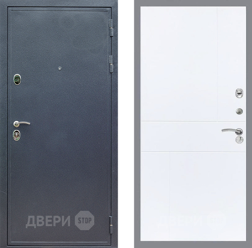 Входная металлическая Дверь Стоп СИЛЬВЕР ФЛ-290 Силк Сноу в Лосино-Петровский