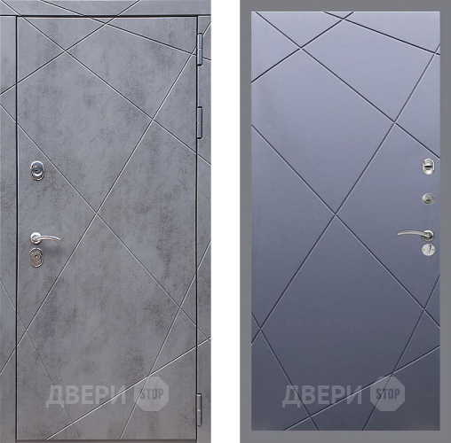 Входная металлическая Дверь Стоп Лучи ФЛ-291 Силк титан в Лосино-Петровский