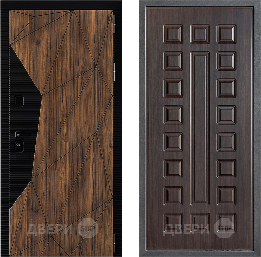 Входная металлическая Дверь Дверной континент ДК-11 ФЛ-183 Венге в Лосино-Петровский