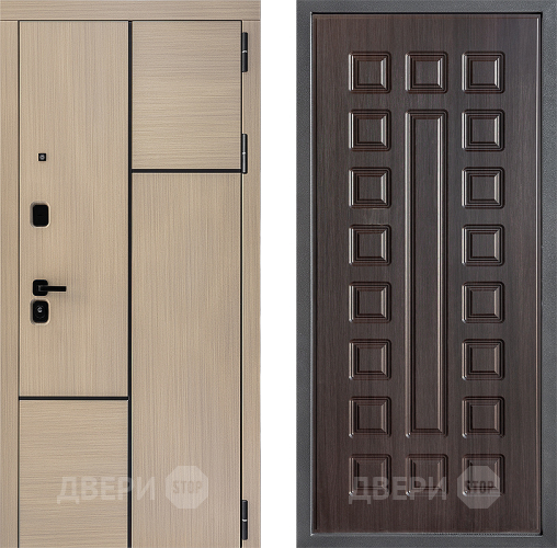 Входная металлическая Дверь Дверной континент ДК-14 ФЛ-183 Венге в Лосино-Петровский