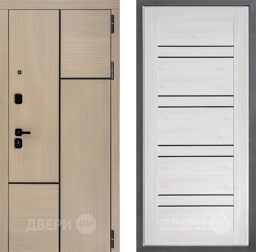 Входная металлическая Дверь Дверной континент ДК-14 ФЛ-49 Сосна белая в Лосино-Петровский