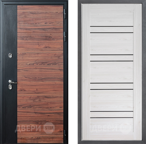 Дверь Дверной континент ДК-15 Красное Дерево ТЕРМО ФЛ-49 Сосна белая в Лосино-Петровский