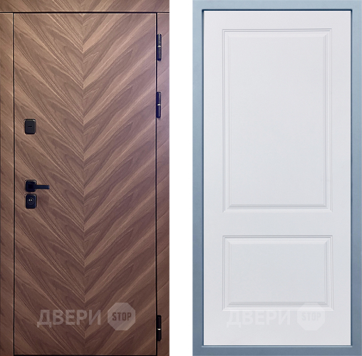 Входная металлическая Дверь Дива МД-98 Д-7 Белый в Лосино-Петровский