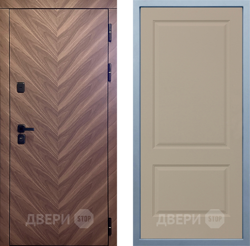 Входная металлическая Дверь Дива МД-98 Д-7 Шампань в Лосино-Петровский