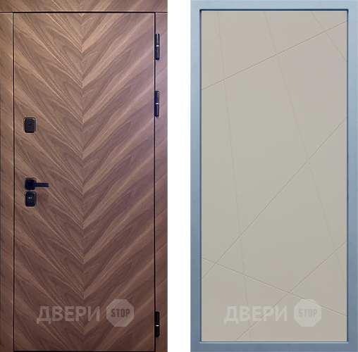 Входная металлическая Дверь Дива МД-98 Д-11 Шампань в Лосино-Петровский