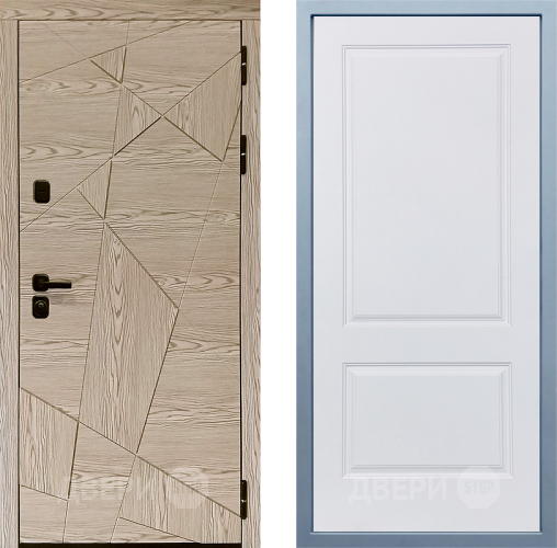 Входная металлическая Дверь Дива МД-97/1 Д-7 Белый в Лосино-Петровский