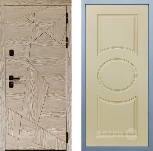 Входная металлическая Дверь Дива МД-97/1 Д-8 Шампань в Лосино-Петровский