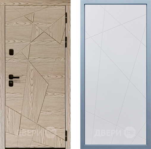 Входная металлическая Дверь Дива МД-97/1 Д-11 Белый в Лосино-Петровский