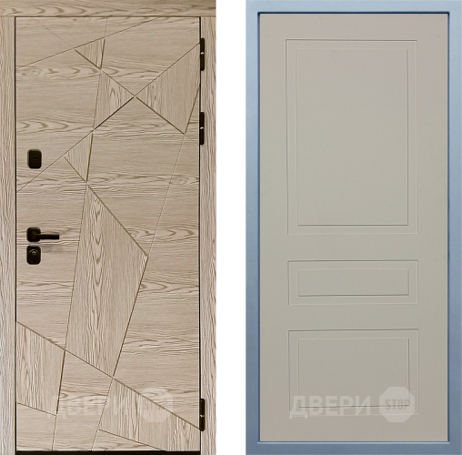 Входная металлическая Дверь Дива МД-97/1 Н-7 Шампань в Лосино-Петровский