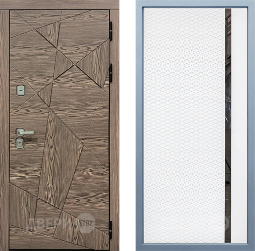 Дверь Дива МД-97/2 МХ-47 Белый матовый в Лосино-Петровский