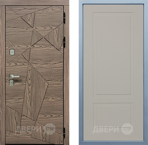 Входная металлическая Дверь Дива МД-97/2 Н-7 Шампань в Лосино-Петровский